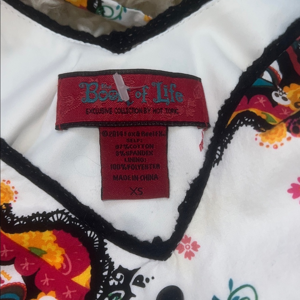 Hot Topic Book of Life La Muerte Dress - Picture 3 of 8